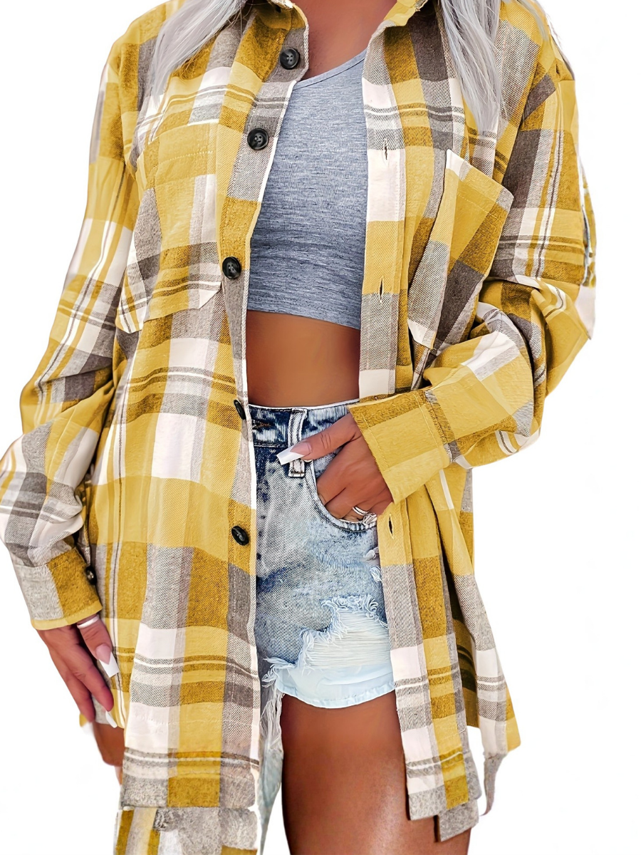 MOLLY | RELAXED CHECKED OVERSHIRT