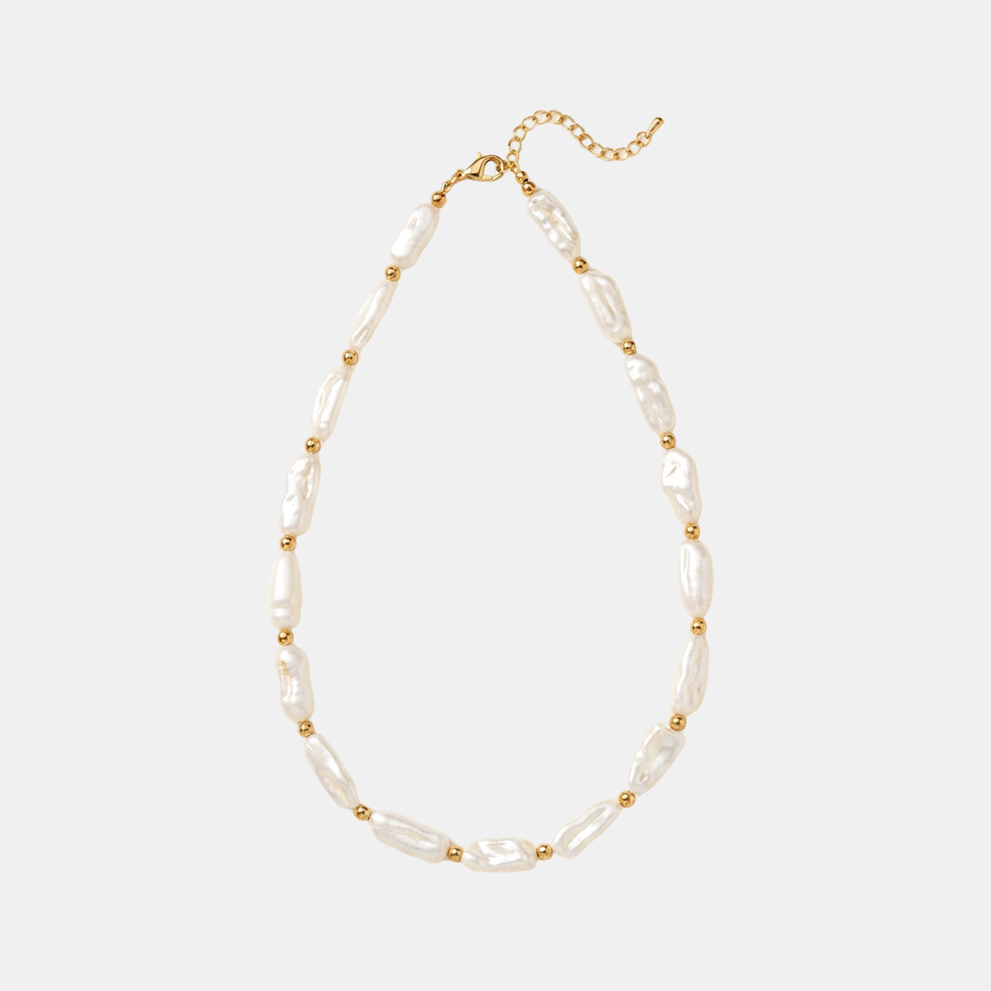 Bead Pearl Necklace
