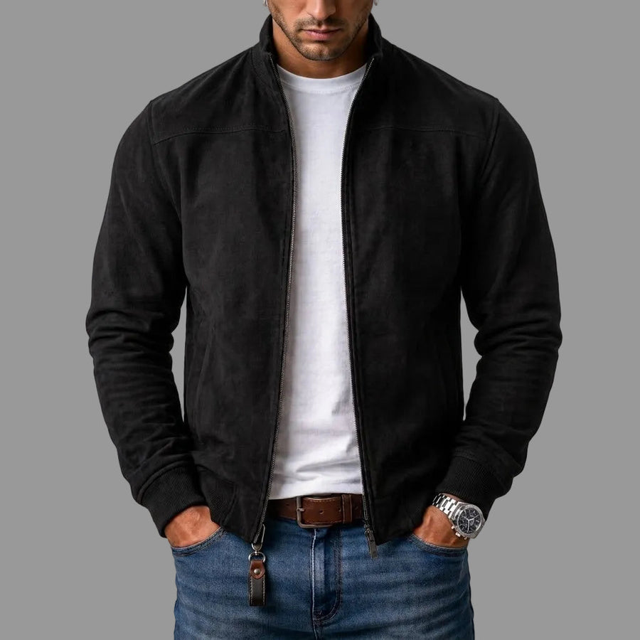NOAH | CLASSIC STAND COLLAR BOMBER JACKET