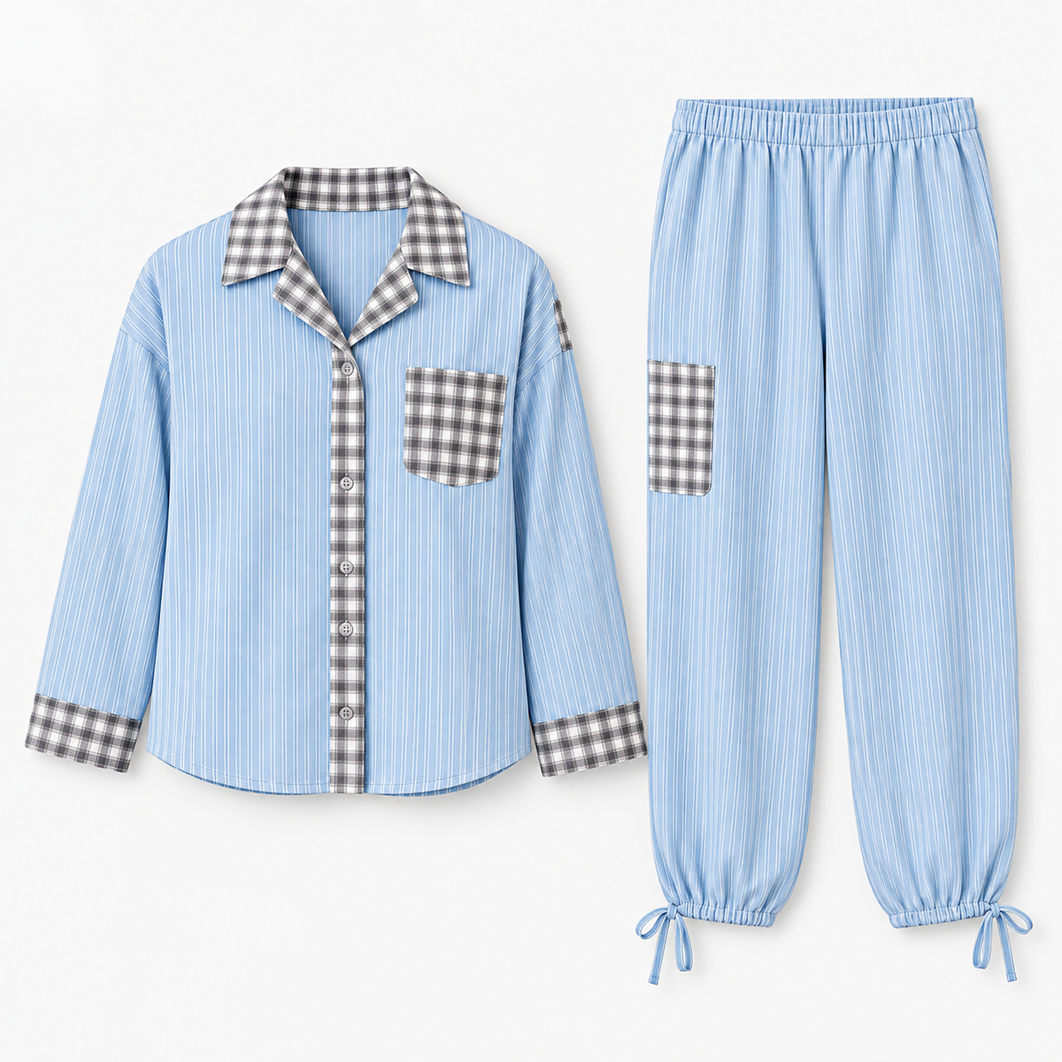 Harriet | Striped Pyjama Set