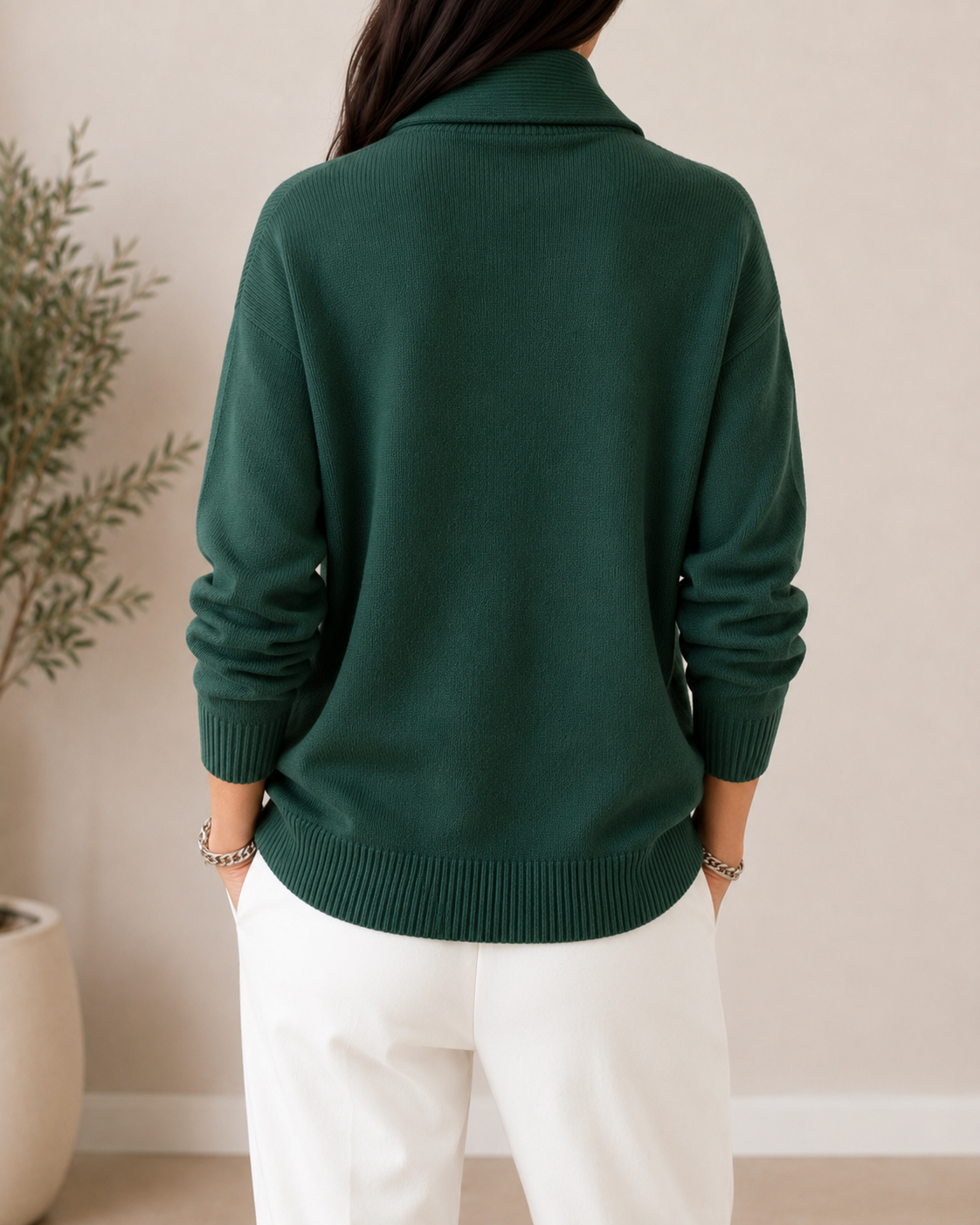 EVELYN | SOFT V-NECK JUMPER