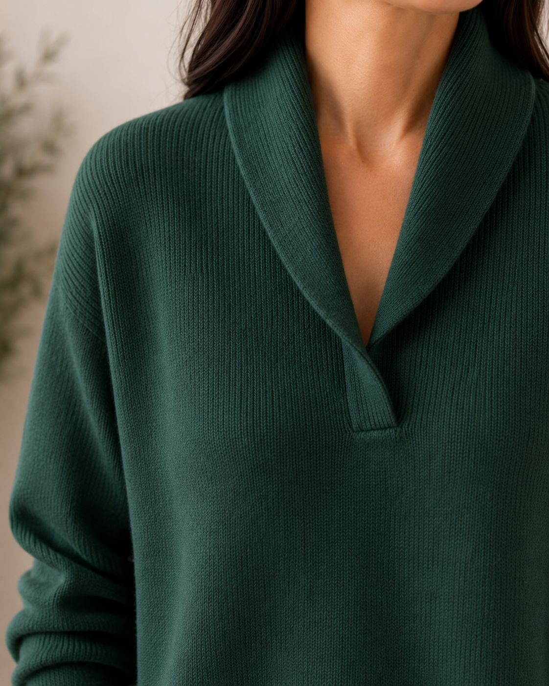 EVELYN | SOFT V-NECK JUMPER