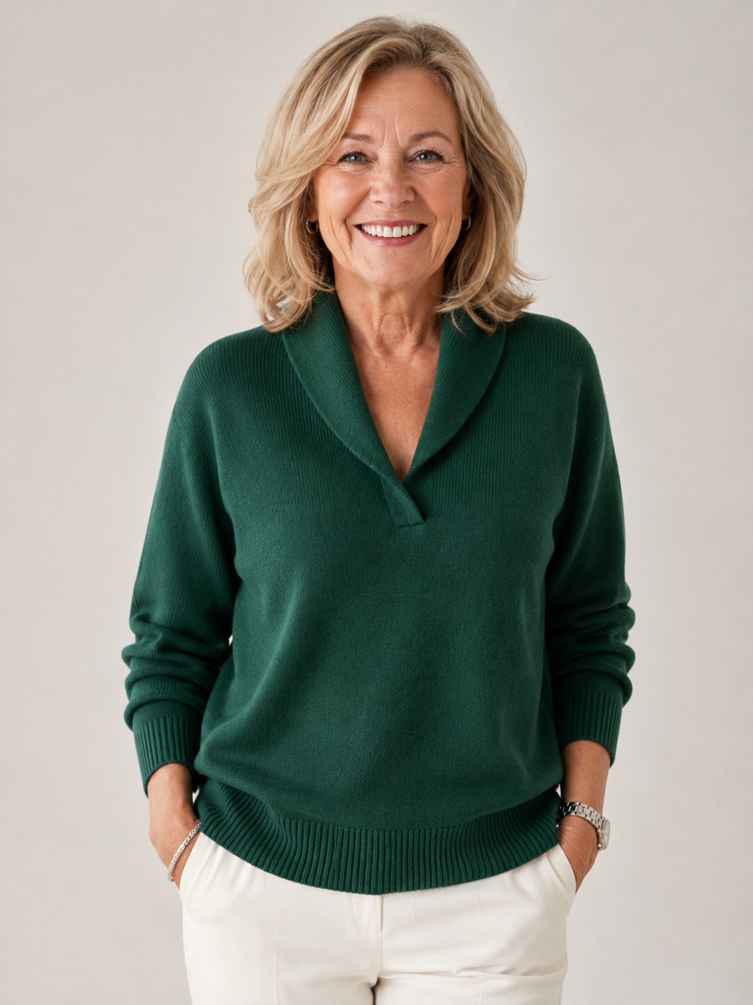 EVELYN | SOFT V-NECK JUMPER