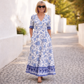 ELLY | ELEGANT FLORAL DRESS WITH A BREEZY VIBE