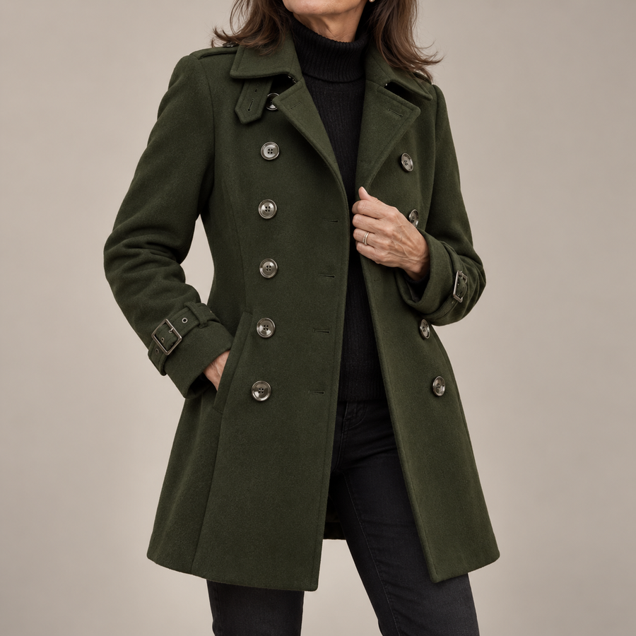 SCARLETT | ELEGANT DOUBLE-BREASTED COAT