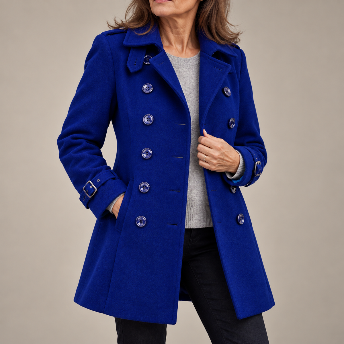 SCARLETT | ELEGANT DOUBLE-BREASTED COAT