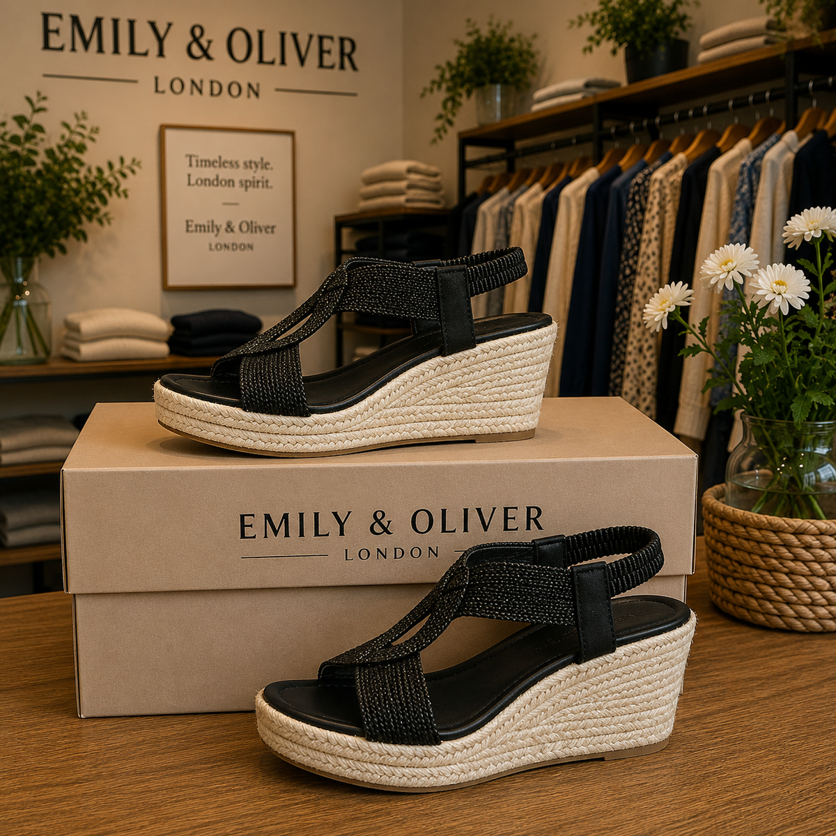 SOPHIE | ELEGANT WEDGE SANDALS