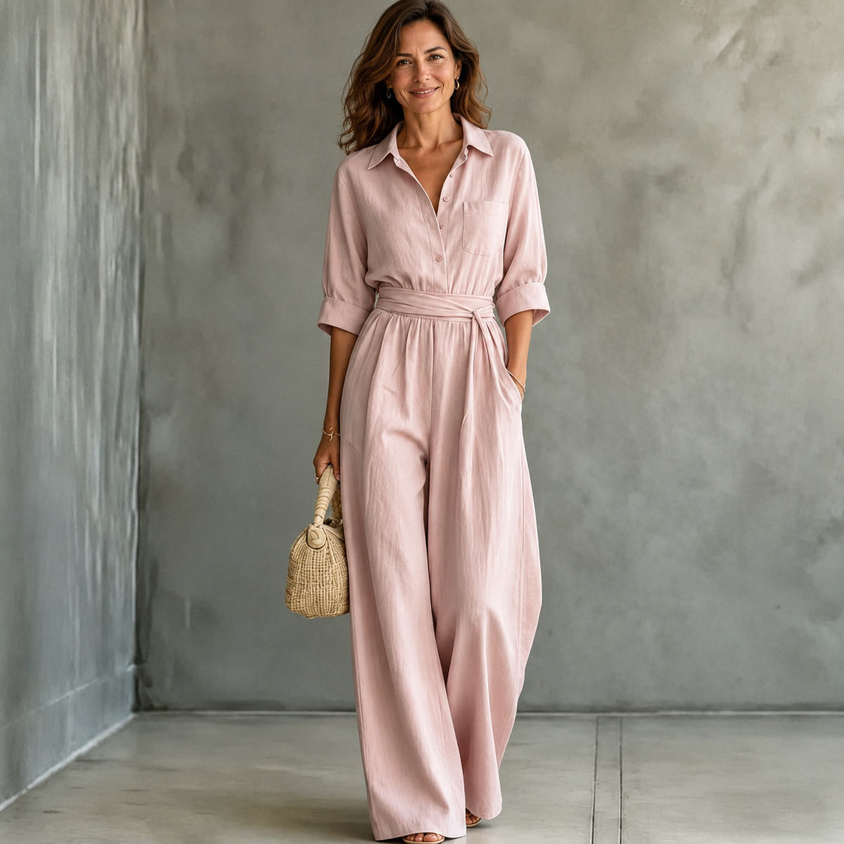 MONROE | ELEGANT WIDE-LEG JUMPSUIT