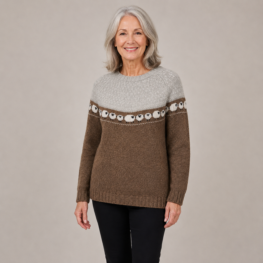 LUCY | FAIR ISLE KNITTED JUMPER