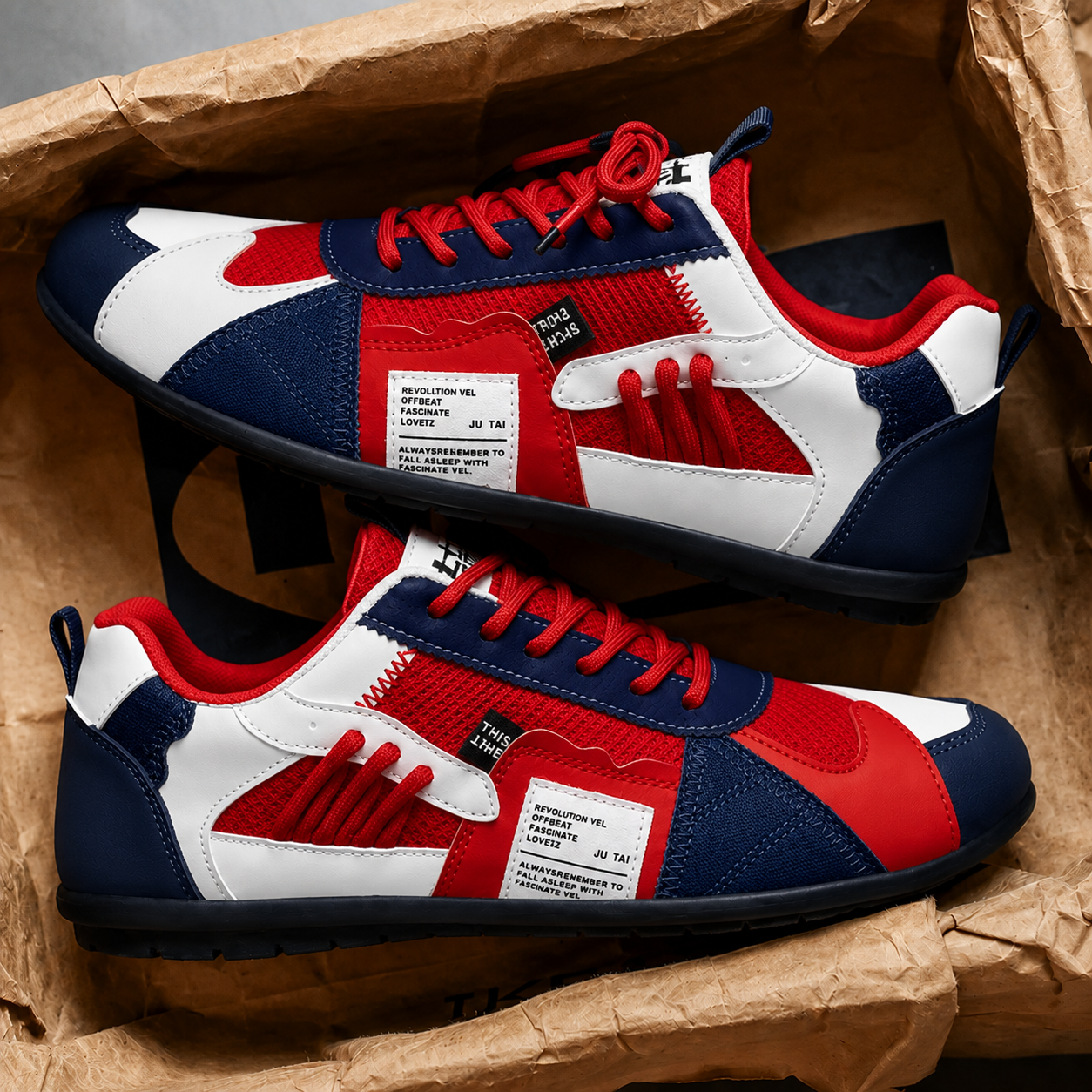 HARLOW | COLOUR BLOCK EVERYDAY SNEAKERS