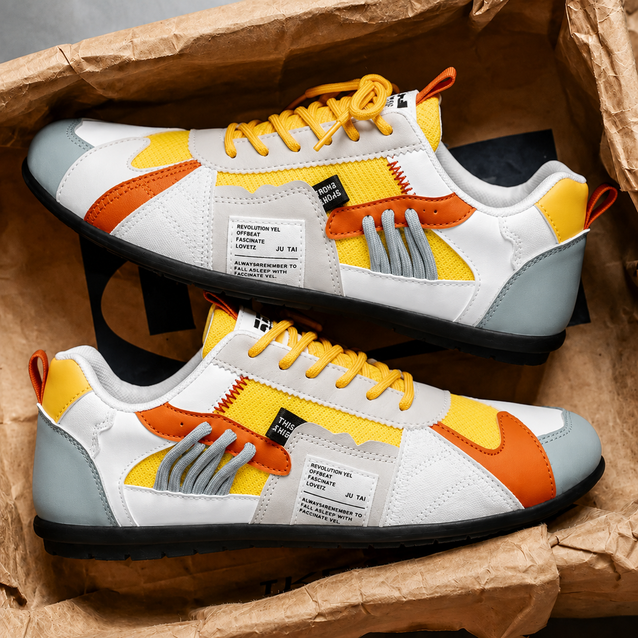 HARLOW | COLOUR BLOCK EVERYDAY SNEAKERS