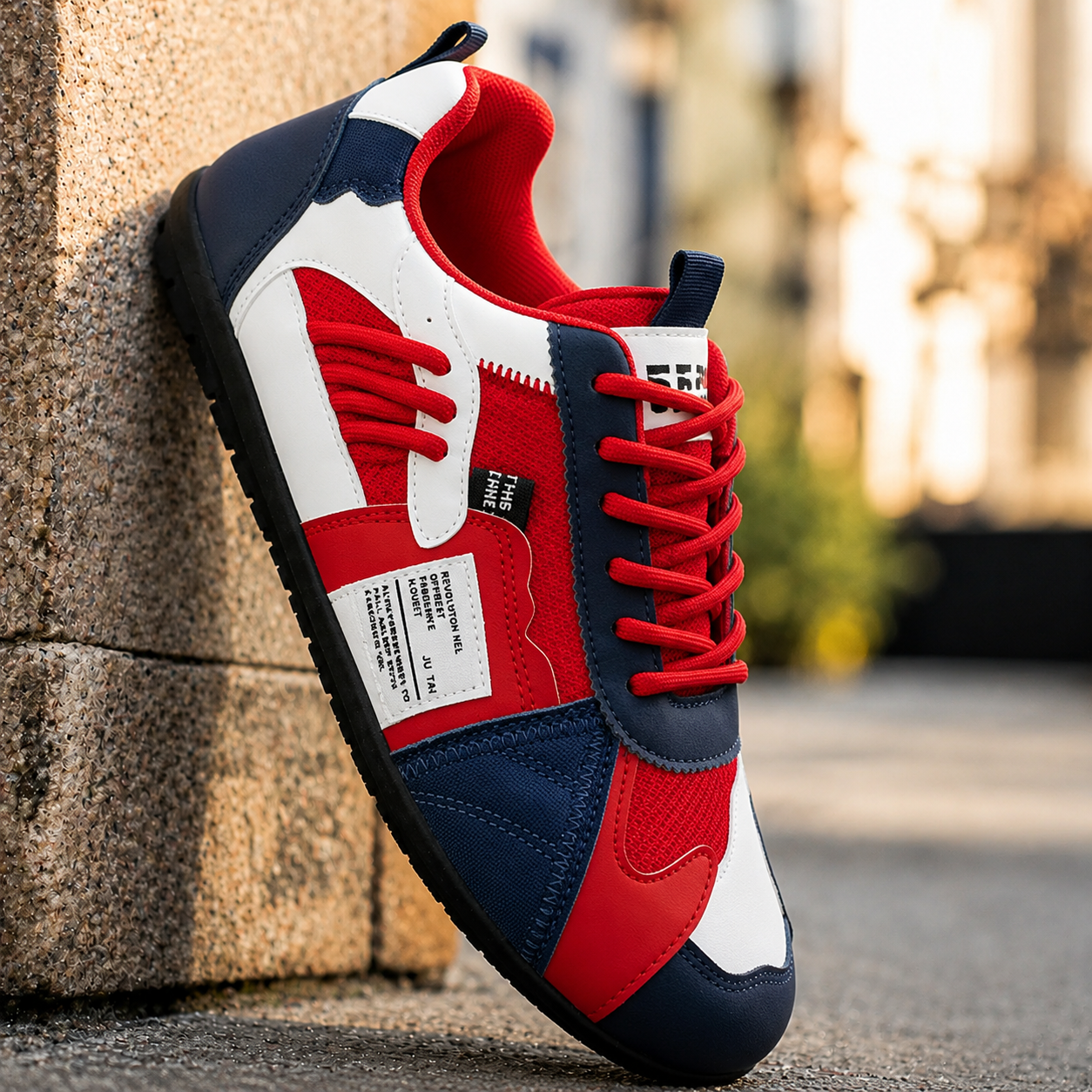 HARLOW | COLOUR BLOCK EVERYDAY SNEAKERS