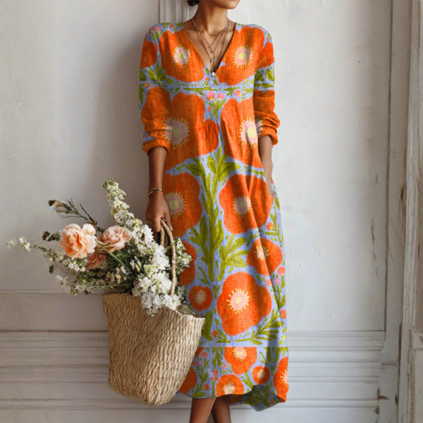 CLAIRE | ENCHANTED FLORAL DRESS