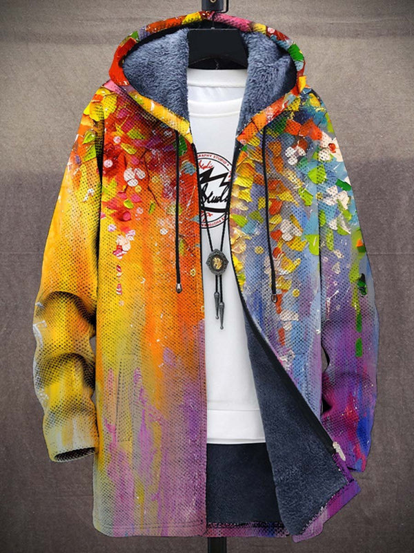 JANE | ARTFUL HOODED CARDIGAN