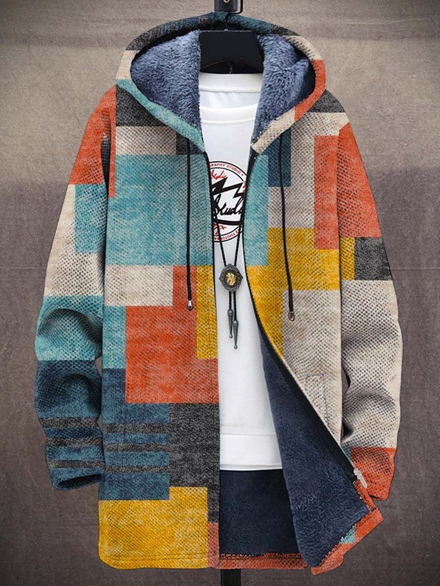 JANE | ARTFUL HOODED CARDIGAN