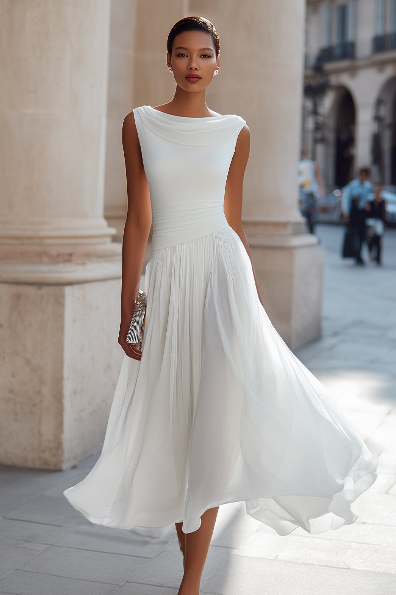ISABELLA | ELEGANT MIDI OCCASION DRESS