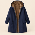 EVELYN | COSY LINED HOODED COAT