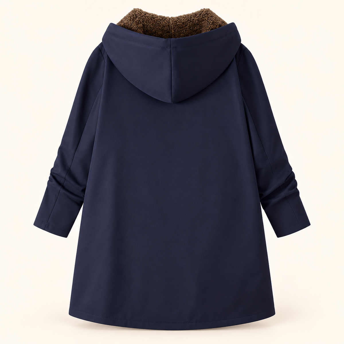 EVELYN | COSY LINED HOODED COAT