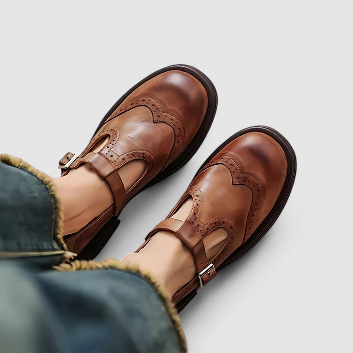BEATRICE | CLASSIC BUCKLE MARY JANE SHOES