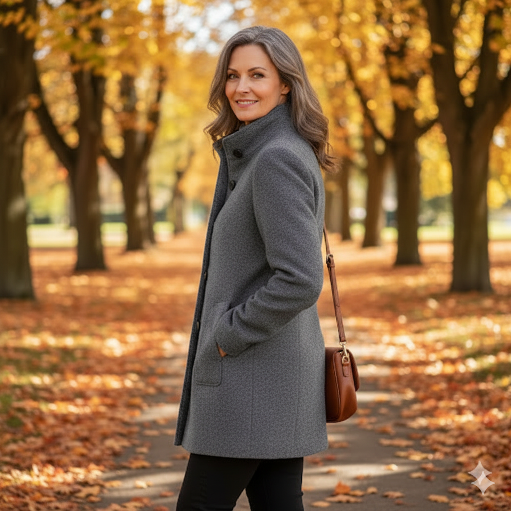 ELEANOR | CLASSIC BUTTON COAT