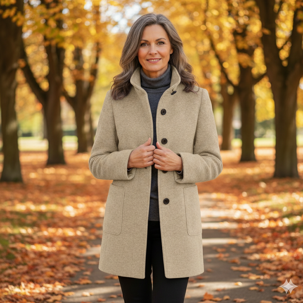 ELEANOR | CLASSIC BUTTON COAT