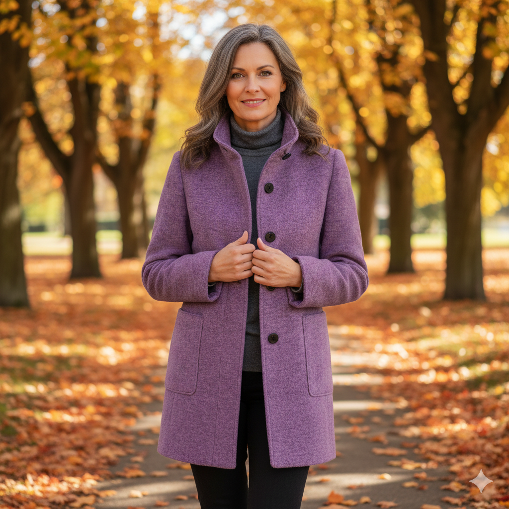ELEANOR | CLASSIC BUTTON COAT