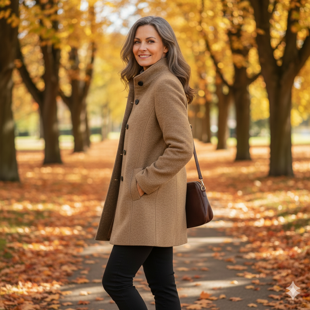 ELEANOR | CLASSIC BUTTON COAT