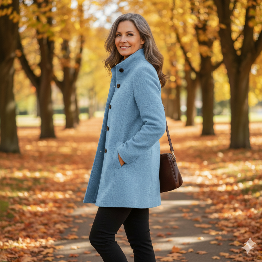ELEANOR | CLASSIC BUTTON COAT