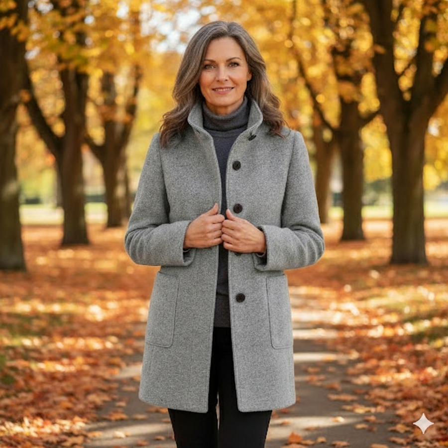 ELEANOR | CLASSIC BUTTON COAT