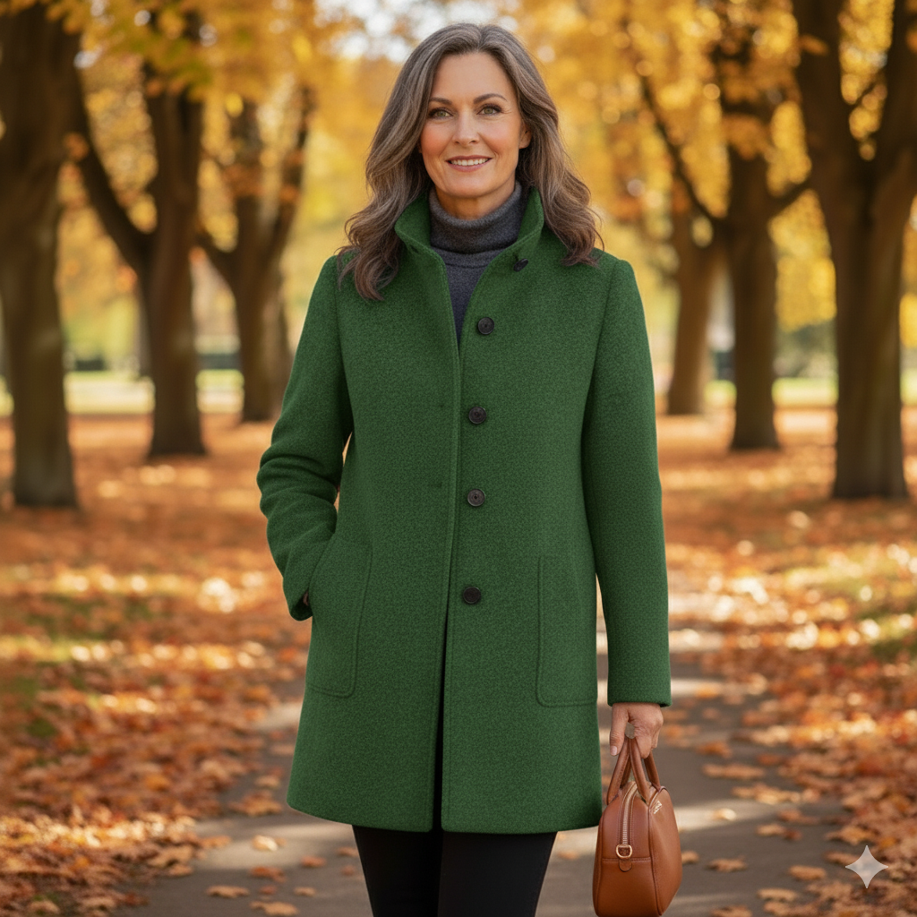 ELEANOR | CLASSIC BUTTON COAT