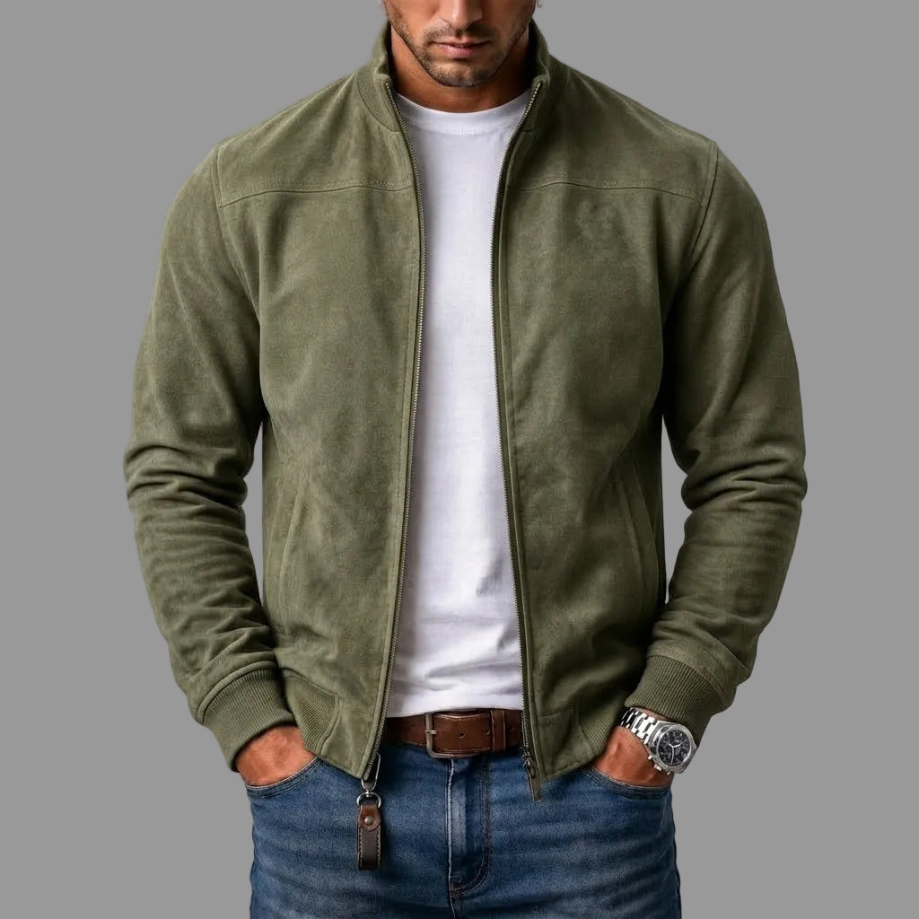 NOAH | CLASSIC STAND COLLAR BOMBER JACKET