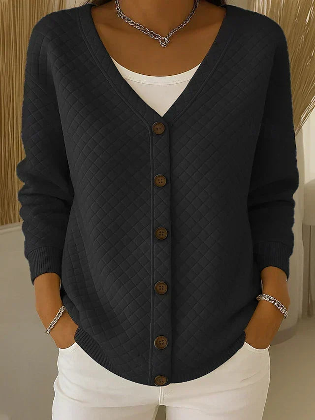 LAVERNE | QUILTED CARDIGAN