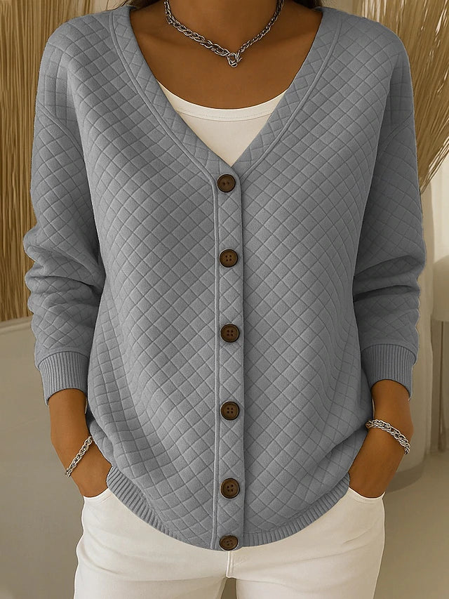 LAVERNE | QUILTED CARDIGAN