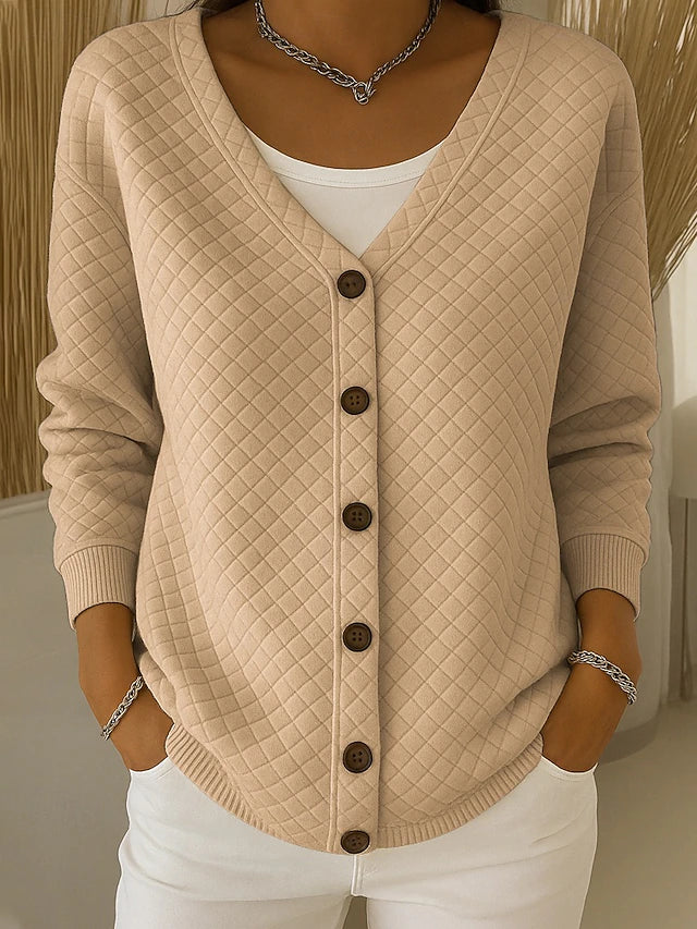 LAVERNE | QUILTED CARDIGAN