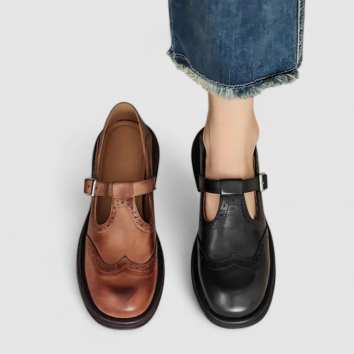 BEATRICE | CLASSIC BUCKLE MARY JANE SHOES