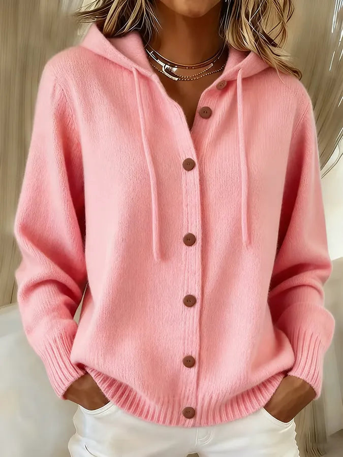 BRENDA | COSY CARDIGAN HOODIE