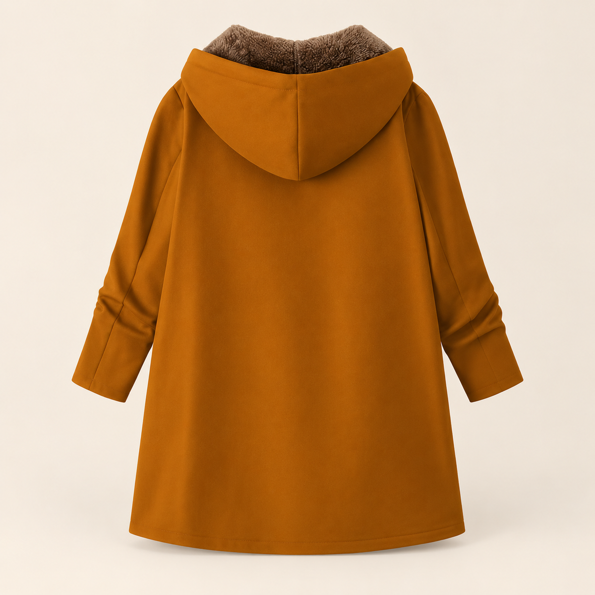 EVELYN | COSY LINED HOODED COAT