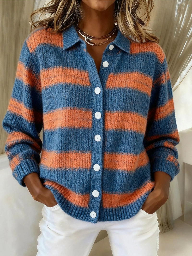 HAZEL | BUTTON-UP KNIT CARDIGAN