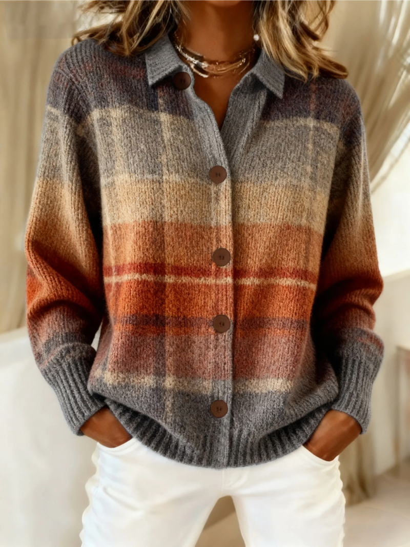 EDITH | BUTTON-UP KNIT CARDIGAN