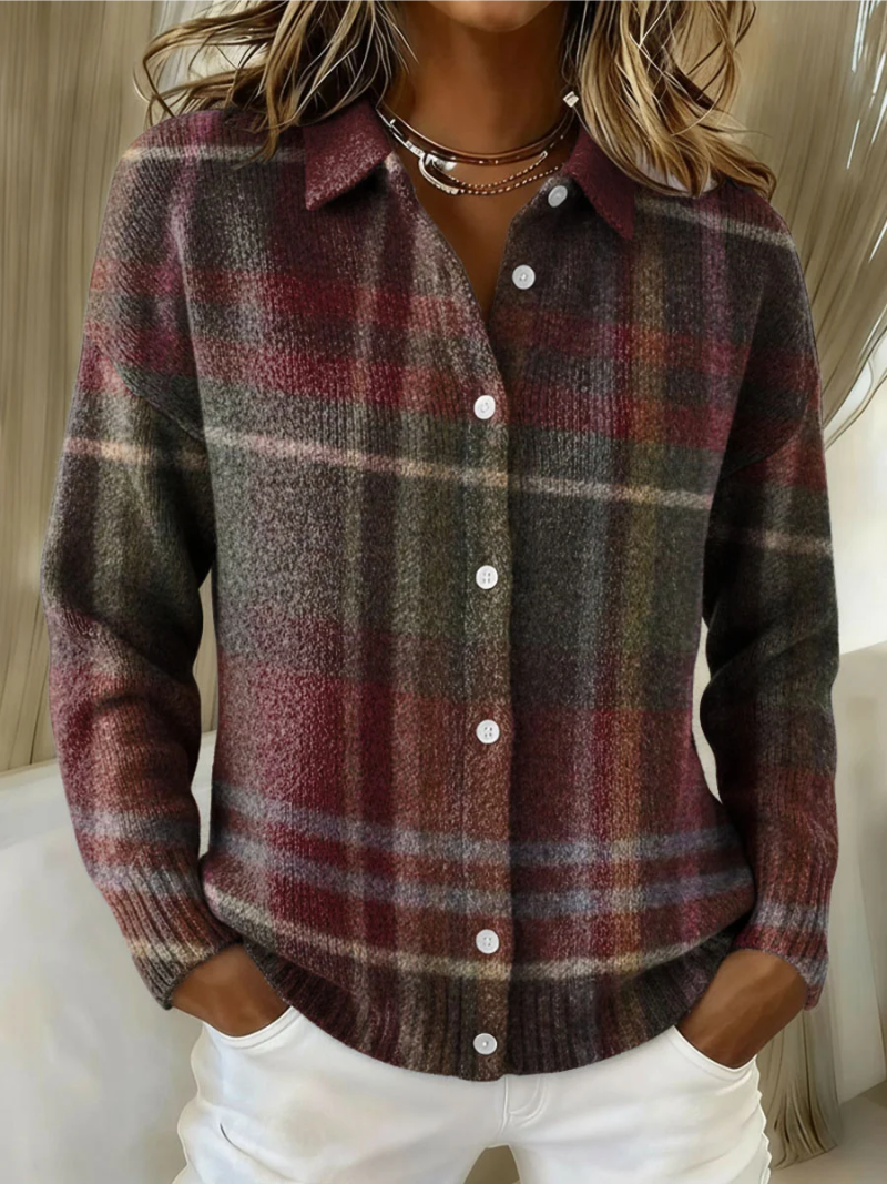 ELEANOR | BUTTON-UP KNIT CARDIGAN