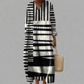 ASHLYN | ELEGANT GEOMETRIC DRESS