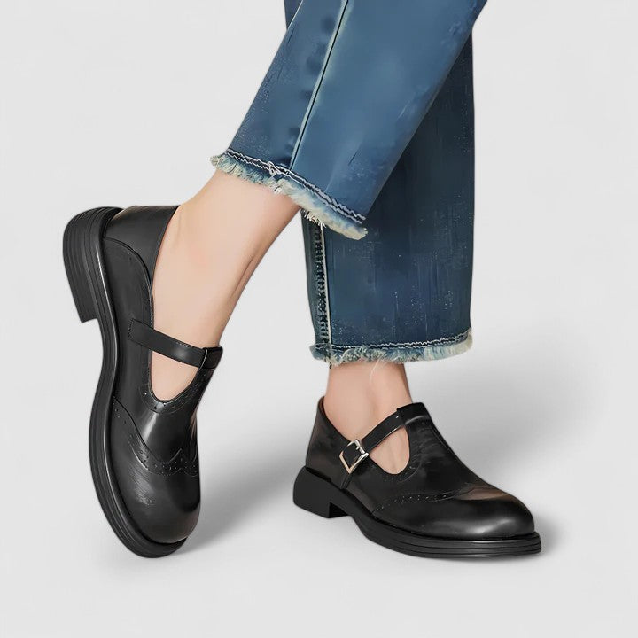 BEATRICE | CLASSIC BUCKLE MARY JANE SHOES