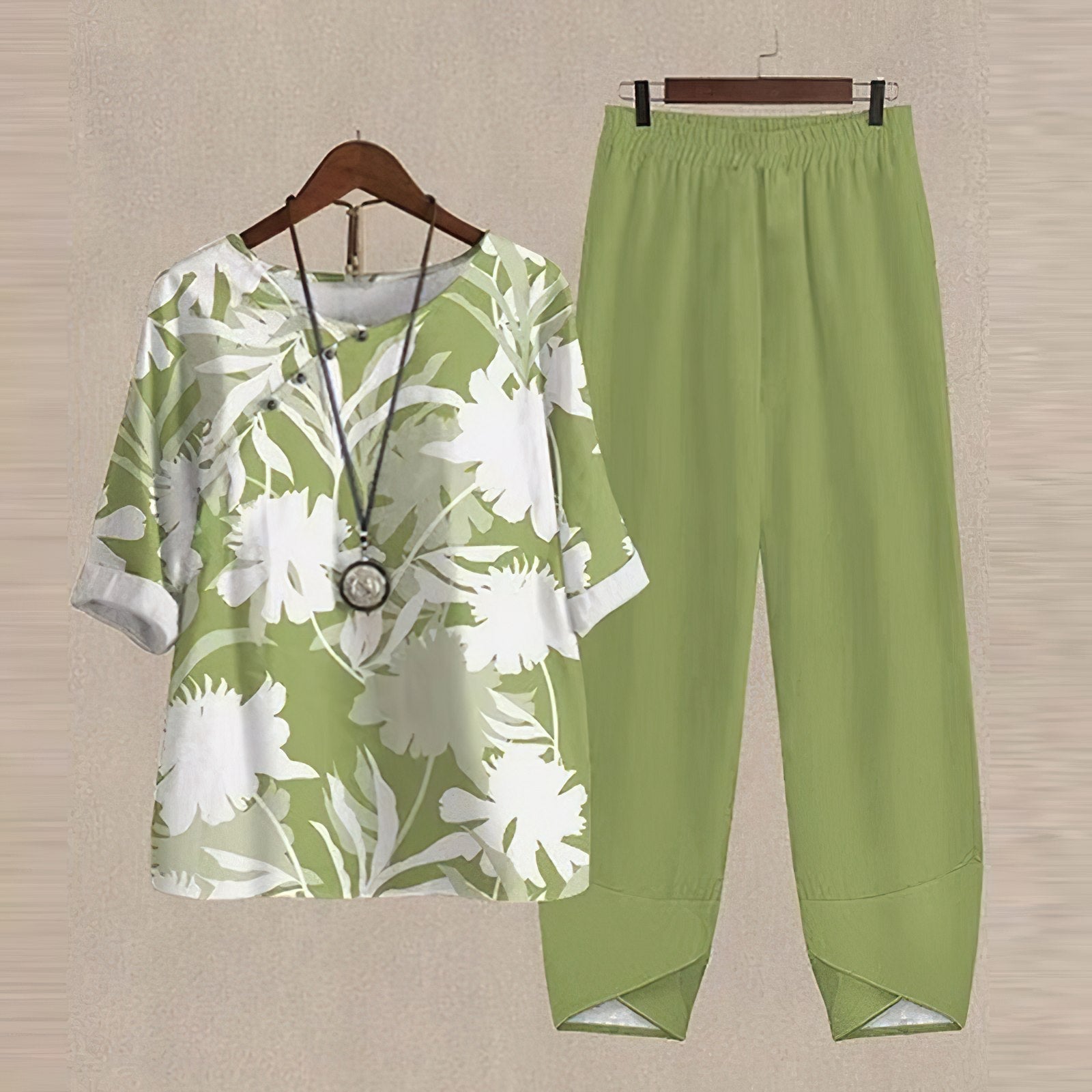 GWENDOLYN | COMFORTABLE CHIC SHIRT & TROUSER SET