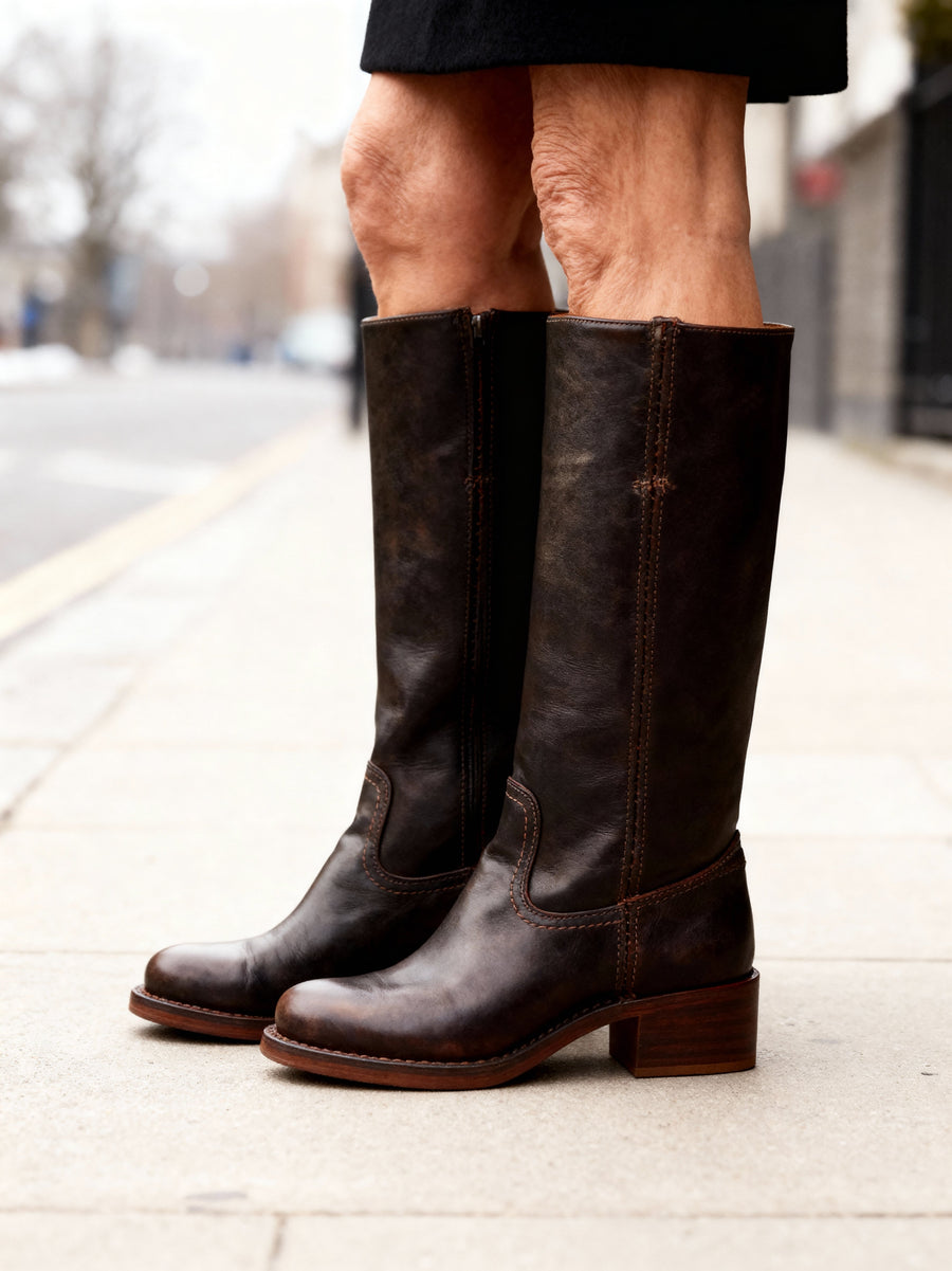 SOFIA | CLASSIC TALL LEATHER BOOTS