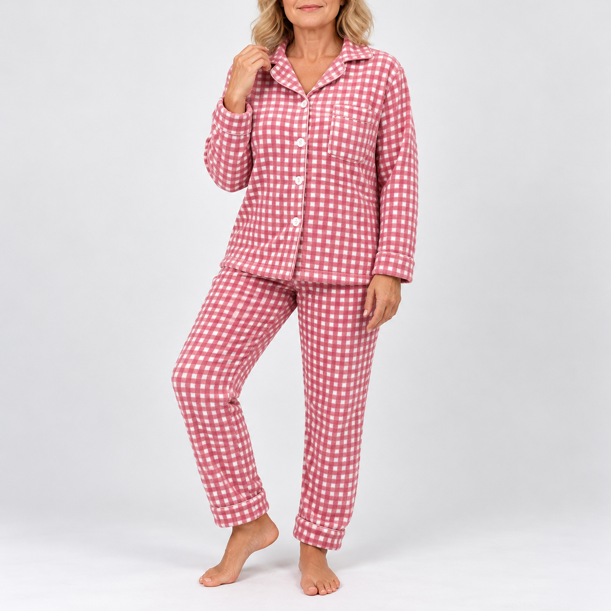 Georgina | Check Flannel Pyjama Set