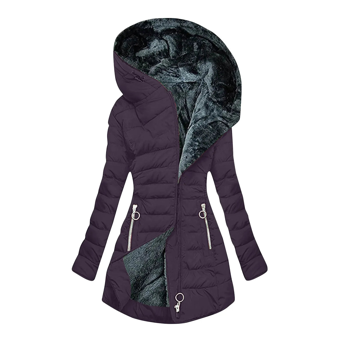 LILY | PADDED HOODED WINTER JACKET