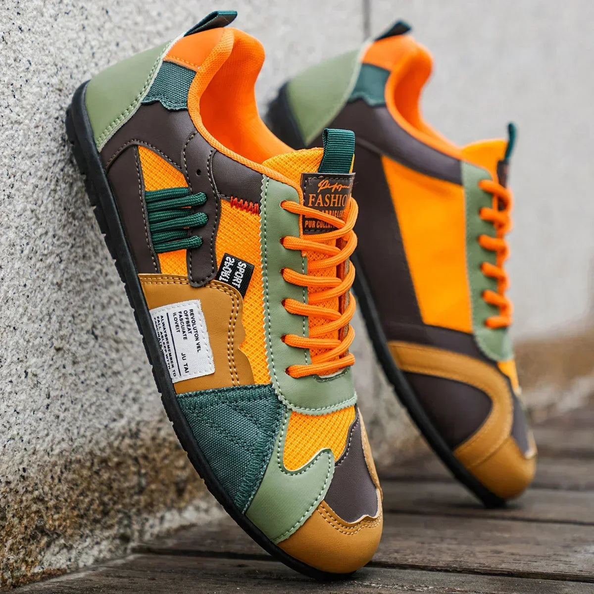 HARLOW | COLOUR BLOCK EVERYDAY SNEAKERS
