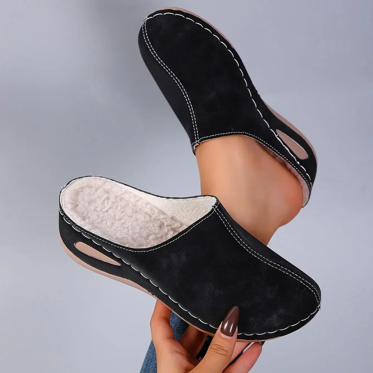 MABEL | COSY LINED SLIPPERS