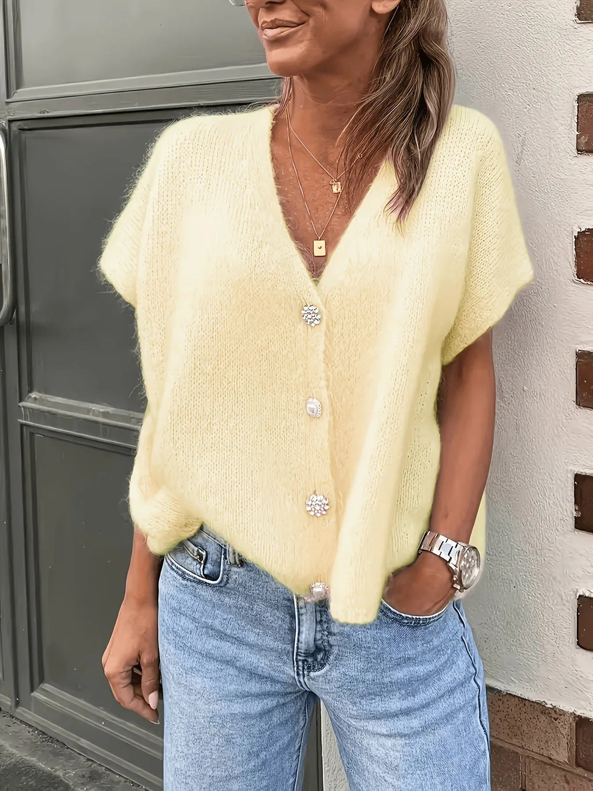 Sienna | Lightweight Wool-Blend Cardigan