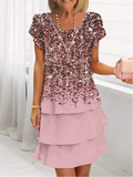 GABRIELLA | ELEGANT COMFORT RUFFLE DRESS